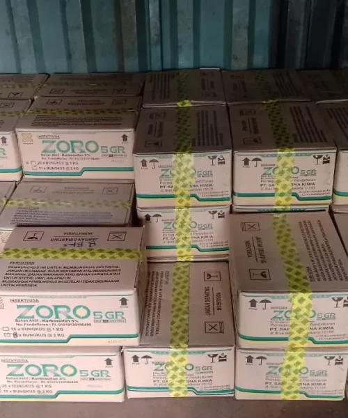 pengiriman insektisida via contianer